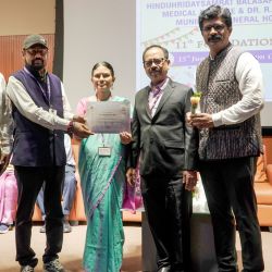 Felicitation by HBT Medical College and Dr. R. N. Cooper Hospital, Mumbai