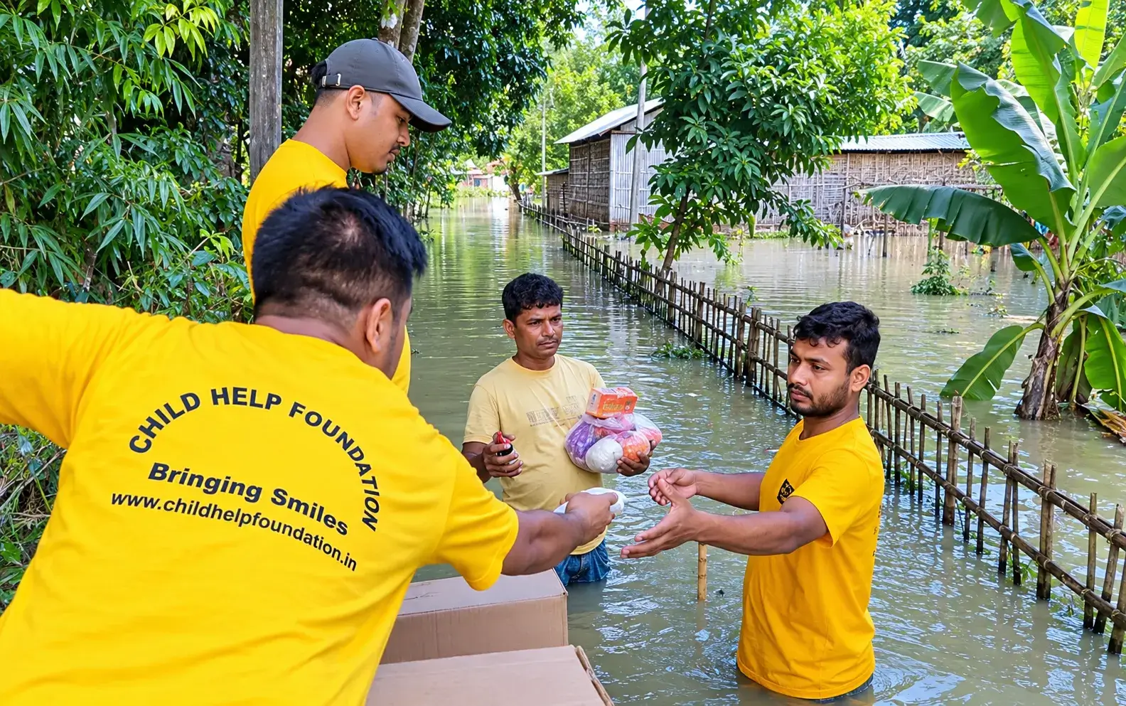 Ration Kit Distribution,Child Help Foundation