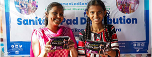 Sanitary Pad Distribution, Child Help Foundation
