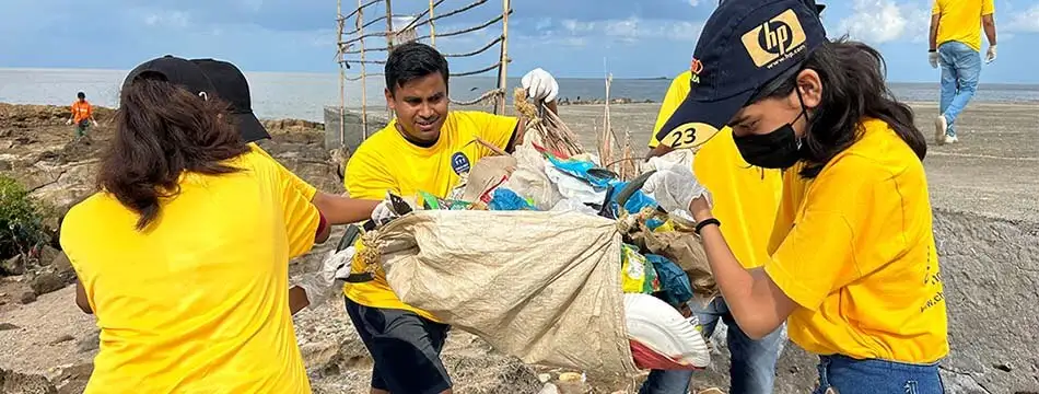 Beach Clean Up, Marine Life Conservation, Child Help Foundation