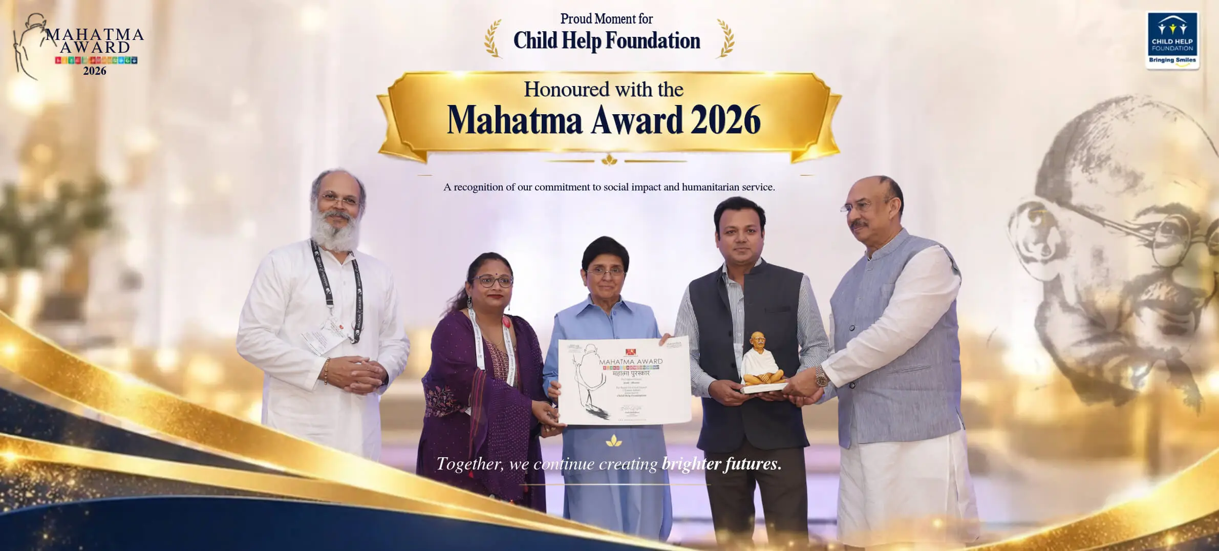 Child Help Foundation Mahatma Award 2026